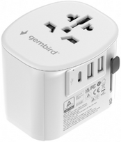 Gembird Universal Travel Adapter 15W