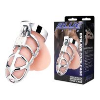 Blueline Blueline Enslave Stainless Steel Secure Chastity Cage System