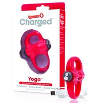 The Screaming O The Screaming O Charged Yoga Red Intimate Fitness Silicone Ring