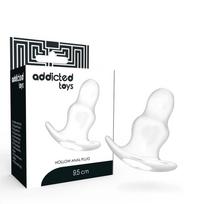 ADDICTED TOYS Addicted Toys Medium Anal Dilator 9.5 cm Transparent TPE System