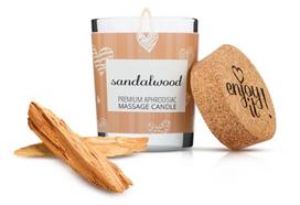 Magnetifico Magnetifico Sandalwood Body Massage Candle with Pheromones 70ml, Long Burn