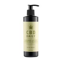 Earthly body CBD Daily Massage Lotion 237ml - Hemp Oil & Mint Scented Formula