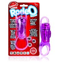 The Screaming O The Screaming O RodeO Spinner Intimate Ring Purple, Adjustable Fit