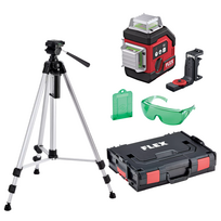 Lazerinis nivelyras FLEX ALC 3/360-G/R 10,8 Žalias lazeris