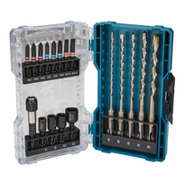 Gręžimo ir sukimo antgalių rinkinys MAKITA E-07026 18 dalių