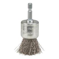 Vielinis šepetys MAKITA D-76685 Pailgos formos 28mm Nerūdijančio plieno viela