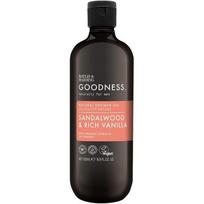 Sandalwood & Rich Vanilla Natural Shower Gel Dušo gelis vyrams 500ml