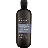 Amber & Tonka Bean Natural Shower Gel Dušo gelis vyrams 500ml