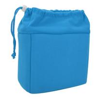 Waterproof Shockproof DSLR Camera Lens Insert Bag Padded Case With Drawstring Black