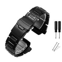 Aukštos kokybės nerūdijančio plieno laikrodžio apyrankė Casio 5121 serijai GW-3000/3500/2000 G-1000 GW-3000B Laikrodžio grandinėlės įrankiai Apyrankės dirželis juoda