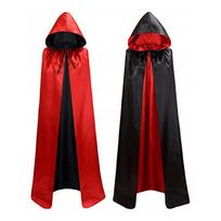 Helovino Šalis Skraistė Dviejų spalvų Skraistė Anime Cosplay Cos Kostiumas M raudona
