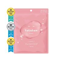 LuLuLun "Pure Everys" (7 vnt) intensyviai drėkinančios veido kaukės išsausėjusiai ir sudirgusiai odai