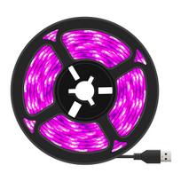 Augalų augimo šviesos LED juosta augalų augimui 5V USB, 5M