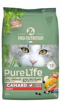 PRO-NUTRITION Pure Life Adult cat duck  sausas maistas suaugusioms katėms su antiena  2 kg