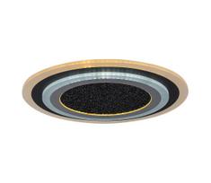 Rabalux 71316 -LED reguliuojamas lubinis šviestuvas TANELI 56W/230V 3000/4000/6000K juodas + nuotolinis pultas