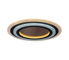 Rabalux 71314-LED dimeriuojamas lubų šviestuvas TANELI 56W/230V 3000/4000/6000K chromas/juodas + su nuotolinio valdymo pultu