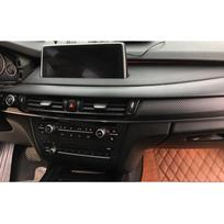 1 rinkinys 3D anglies pluošto rašto interjero lipdukų „pasidaryk pats“, skirtas BMW X5 F15 2008–2018 m.