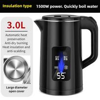 1500W Fully Automatic Water Boiler 3L Large Capacity Instant Heating Water Pot High Power Household Electric Kettle balta