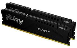 Kingston Technology FURY Beast 16GB 5200MT/s DDR5 CL40 DIMM (2-kit) Black