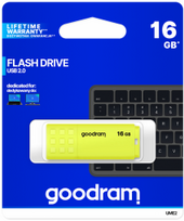 GOODRAM UME2 USB 2.0 16GB Yellow