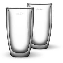 Borosilicate glass coffe latte 2x380ml Vaso Lamart