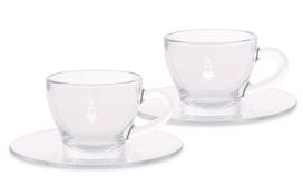 Set 2 cappuccio cupa Bialetii, glass