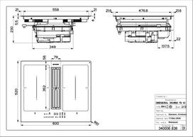 Induction hob and hood Faber Galileo 60