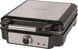 Waffle maker ProfiCook, black/stainless steel
