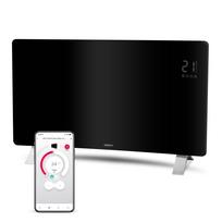 Smart wi-fi glass convection heater Sencor, black