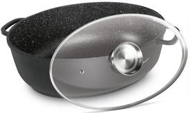 Roaster with glass lid Rock Lamart