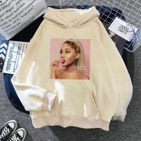 Ariana Grande Hoodis Harajuku Juokingas Moteriškas 90-ųjų Megztinis Drabužiai Moteriški/vyriški Grafiniai Puloveriai su Gobtuvu Per didelis Ulzzang Tumblr S
