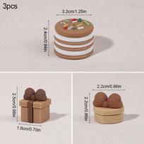 Cartoon Teddy Bear Cake Topper Mixed Balls Gift Boxes Cake DIY Decoration Kids Boy Girl 1st Birthday Party Supplies Baby Shower