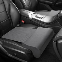 Automobilinės kėdutės prailgintojas Kojų pagalvėlės vairuotojui Odinis Universalus kojų atramos pagalvės užvalkalas Memory Foam Automobilinės kėdutės prailgintojo paminkštinimo kilimėliai Other&Four Seasons pilka spalva