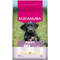 Eukanuba Life Care  Large Puppy sausas maistas didelių veislių šuniukams su vištiena, 3 kg