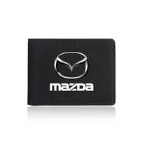 Automobilio vairuotojo pažymėjimo dėklas Suede Anti-Fur Automobilio vairavimo dokumentams Mazda 3 6 CX5 2 CX3 CX9 MX5 RX8 Axela Demio MS CX5 2 Axela Demio Atenza MS GJI BK MP Mazda