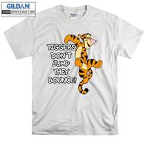 Tigras T-shirt Pūkuotukas Animacinis T-shirt Vyrams Moterims Unisex T-shirt 3862 2XL