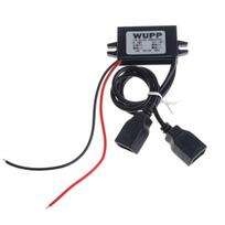 Automobilinis DC 12V į 5V 3A 15W laidinis žemyninis dvigubas USB įkroviklis vaizdo registratoriui, telefonui