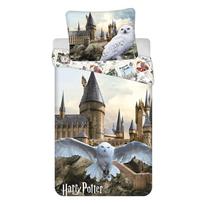 Iš medvilnės viengulė vaikiška patalynė 140x200 cm Harry Potter "Hedwig" – Jerry Fabrics