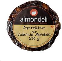 "Almondeli" datulių duona su Valensijos migdolais (250g)