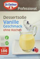 "Dr. Oetker Professional" desertinis padažas vanilės skonio, be virimo, padažo milteliai 1 kg pakuotėje, 1-39-206072