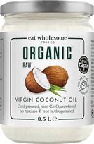 "Eat Wholesome" ekologiškas pirmojo spaudimo kokosų aliejus, 500 ml | Ekologiškas kokosų aliejus | Maisto gaminimui | Kepimui | Odos drėkinimui | Plaukų kondicionierius