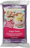 "FunCakes Royal Purple": Lengva naudoti, glotni, lanksti, minkšta ir elastinga, puikiai tinka tortams dekoruoti. Be glitimo, 250 g