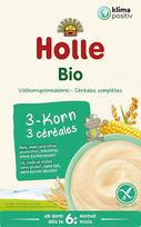"Holle" ekologiška kūdikių košė iš ryžių, kukurūzų ir sorų, 250 g
