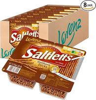"Lorenz Saltletts Sticks" viso grūdo lazdelės 8 x 175 g Vegan