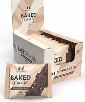 "MyProtein" kepti baltyminiai sausainiai "Cookie Chocolate" (12 x 75 g)