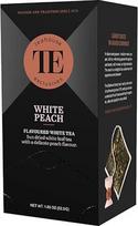 "Teahouse Exclusives" prabangūs arbatos maišeliai "White Peach" 15 maišelių - balta saulėje džiovinta arbata su švelniu persikų aromatu