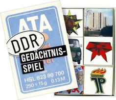 DDR atminties žaidimas + Ostprodukte dovana - DDR tradicija ir produktas - dovanų idėja kiekvienam Ostalgiker Ostdeutschland iš Ostprodukte ekspertų Ossi - Ostpaket su DDR Classic - idealiai tinka bet kokiam DDR dovanų rinkiniui + NEMOKAMAI: DDR galima la