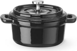 Hendi Ovalus emaliuotas ketaus puodas 0,27 l 130x100x48 mm