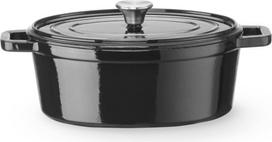 Hendi Ovalus emaliuotas ketaus puodas 4,4 l 365x290x115 mm