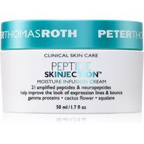 Peter Thomas Roth Peptide Skinjection™ Moisture Infusion Cream Refillable raminamasis drėkinamasis kremas su peptidais pakartotinai papildomas 50 ml